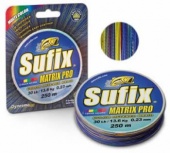 Sufix Matrix Pro Multi Color 250m (0,20 mm)