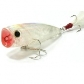 Lucky Craft Bevy Popper (0151 Lazer Clear Ghost 352)
