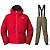 Daiwa Gore-Tex Winter Suit Red DW-1203