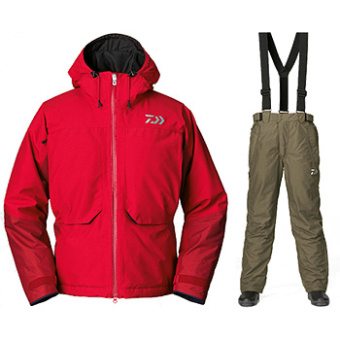 Daiwa Gore-Tex Winter Suit Red DW-1203